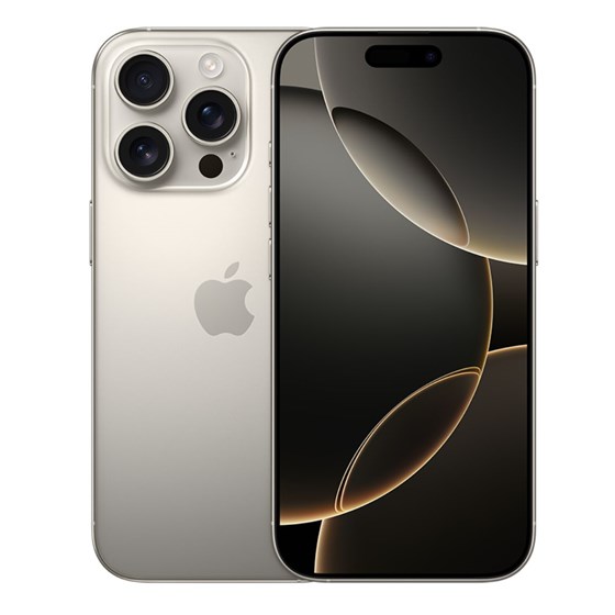 Apple iPhone 16 Pro, 6.3", 8GB/256GB, iOS 18, Natural Titanium, mynl3sx/a