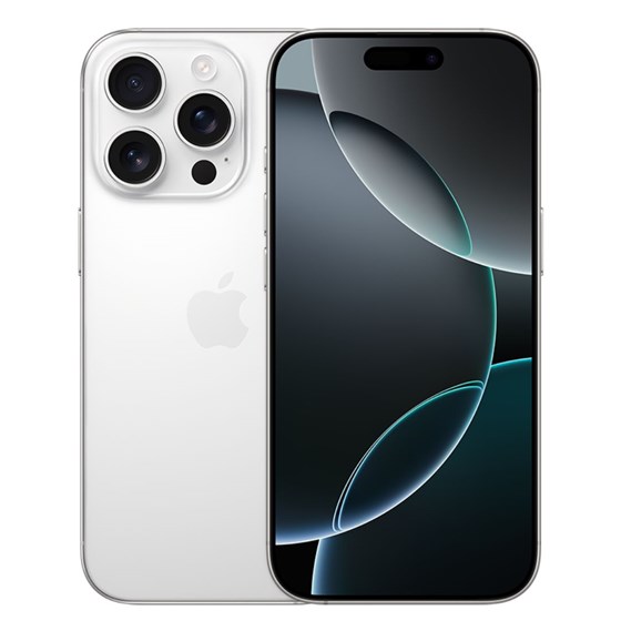Apple iPhone 16 Pro, 6.3", 8GB/256GB, iOS 18, White Titanium, mynj3sx/a