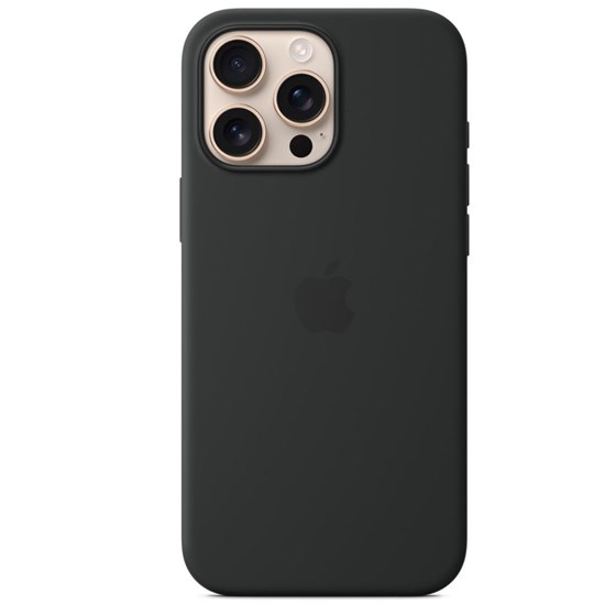 Apple iPhone 16 Pro Max Silicone Case with MagSafe - Black