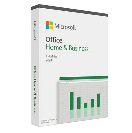 Software Microsoft Office 2024 Home & Business FPP ENG Medialess Word, Excel, PowerPoint, OneNote, Outlook P/N: EP2-06631