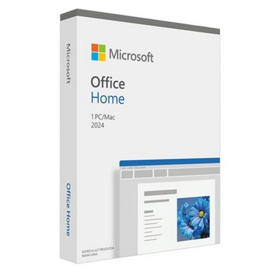 Software Microsoft Office 2024 Home FPP ENG Medialess Word, Excel, PowerPoint  P/N: EP2-06812