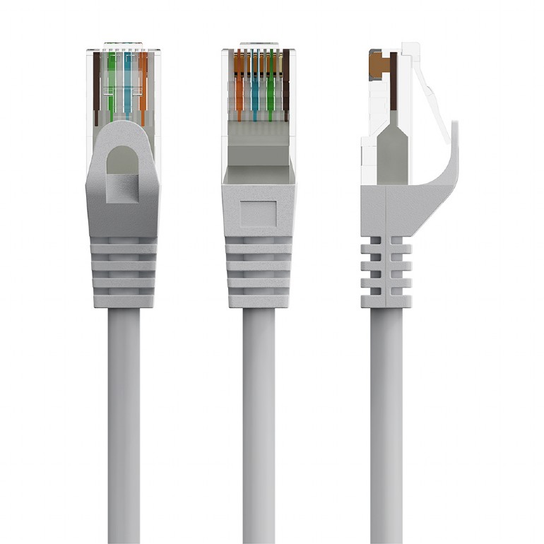 Kabel UTP CAT 6 0.5m Sivi Gembird P/N: PP6U-0.5M