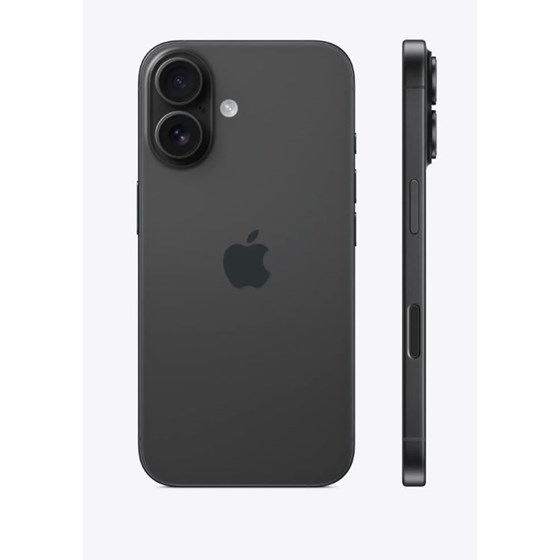 Apple iPhone 16, 6.1", 8GB/128GB, iOS 18, Black, mye73sx/a