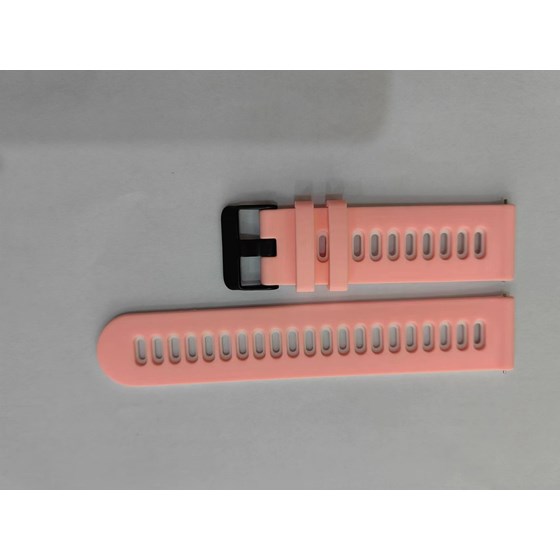 Meanit remen za smartwatch 22mm pink bijeli, MSWREM14