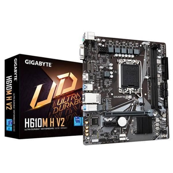 Matična ploča Gigabyte H610M H V2, Intel H610, LGa 1700, mATX, DDR5