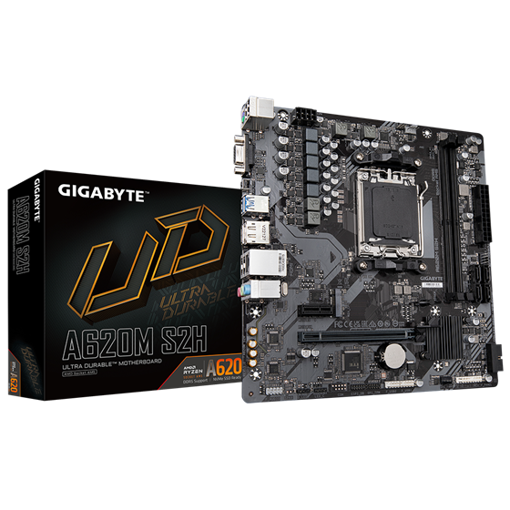 Matična ploča Gigabyte A620M GAMING X, AMD A620, AM5, mATX, DDR5