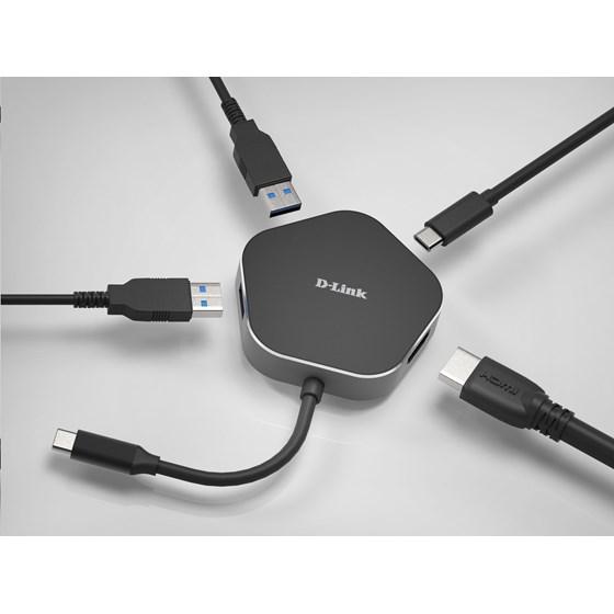 HUB D-Link USB-C to HDMI USB3.0  P/N: DUB-M420 