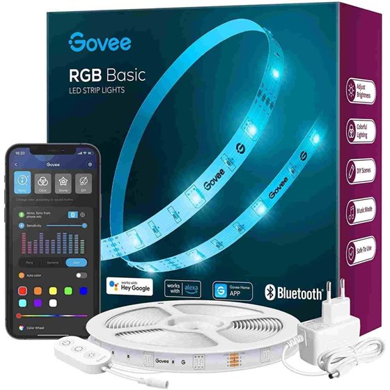 LED set Govee WiFi RGB Smart, 5m , H615A 