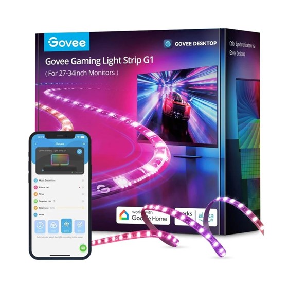 LED traka Govee Gaming Light Strip G1 za PC monitore (27-34 inch) , H6609