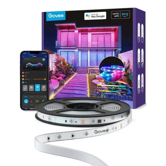 LED traka Govee RGBIC vanjska, Wi-Fi, Bluetooth, IP65, 10 m , H6172