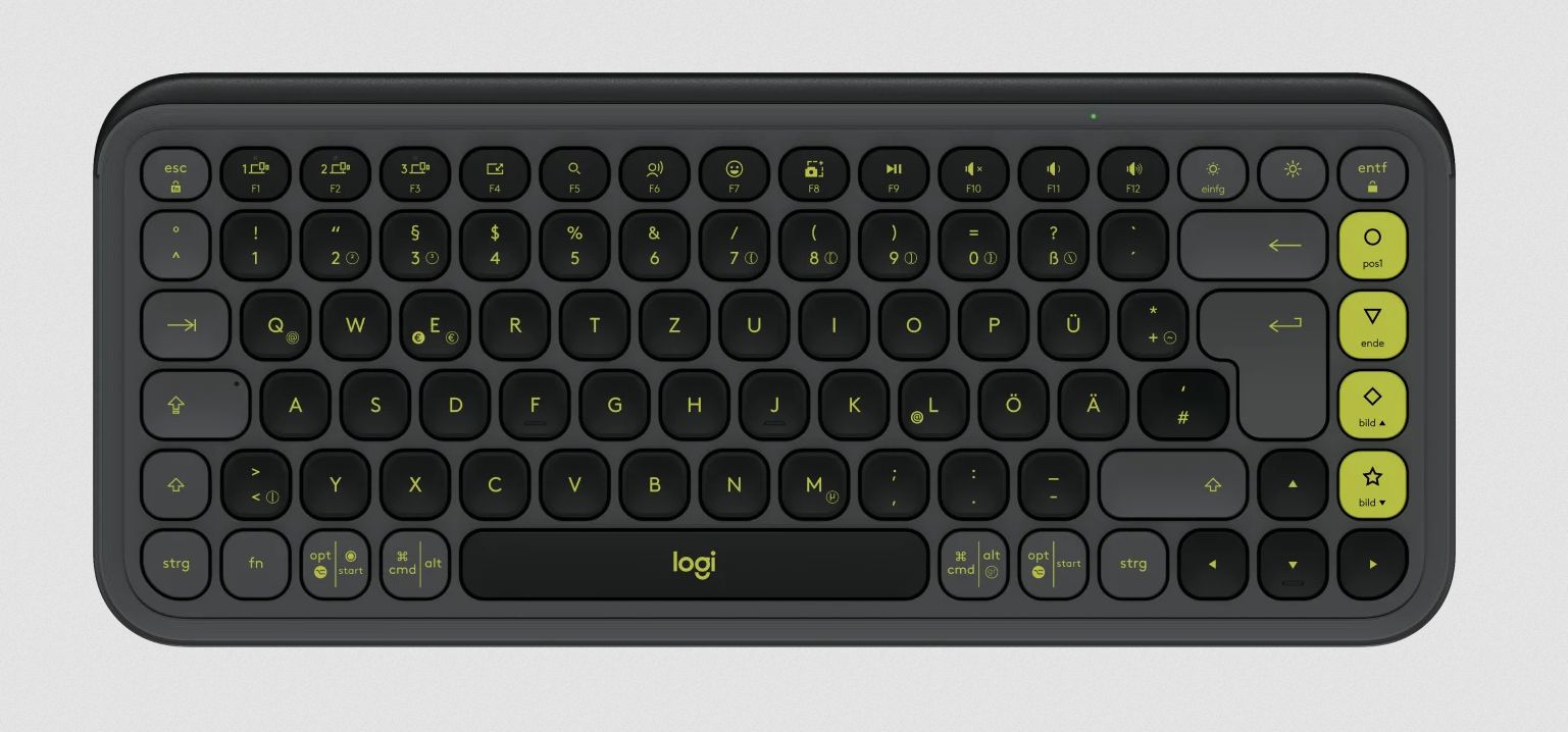 Tipkovnica Logitech POP Icon Graphite Green P/N: 920-013071