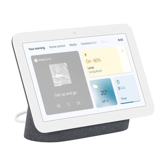 Google Nest Hub 2 gen. Anthracite
