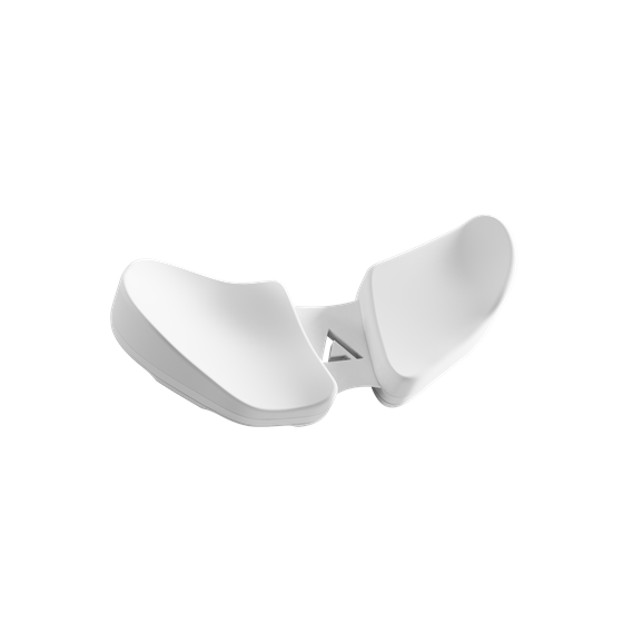 DeltaHub Ergonomski oslonac za zglob Carpio 2.0 - ergonomic wrist rest Right / L / White
