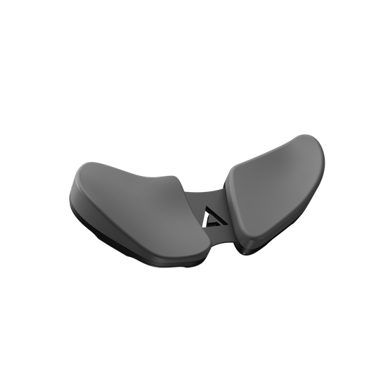 DeltaHub Ergonomski oslonac za zglob Carpio 2.0 - ergonomic wrist rest Left / S / Grey