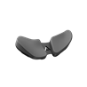 DeltaHub Ergonomski oslonac za zglob Carpio 2.0 - ergonomic wrist rest Left / S / Grey