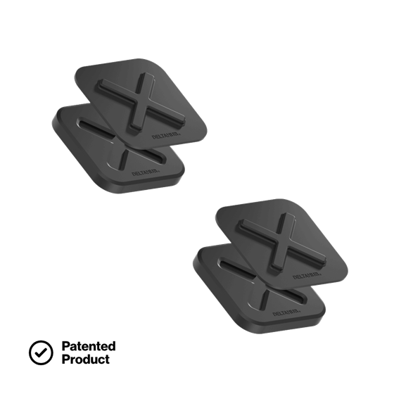 DeltaHub HoldX Magnetic Mount 2-pack 2x Black
