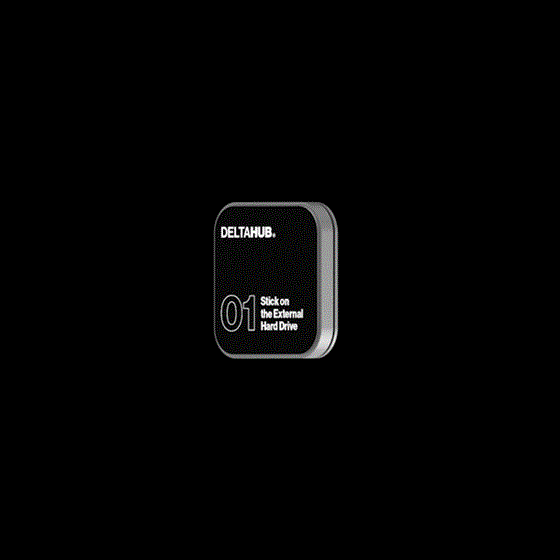 DeltaHub HoldX Magnetic Mount Silver