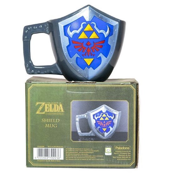 PALADONE The Legend of Zelda Link shield Mug