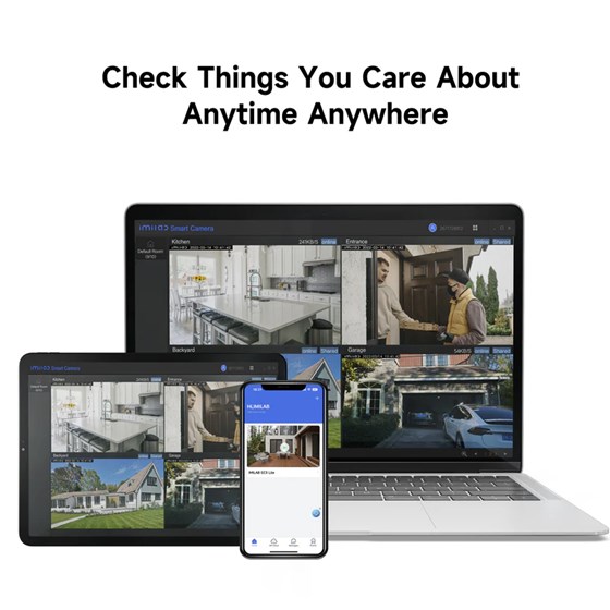 Imilab EC3 Lite Smart WiFi sigurnosna kamera, vanjska, 2K, 3MP, Color Night Vision, Mi Home/Xiaomi, Alexa & Google Assistant