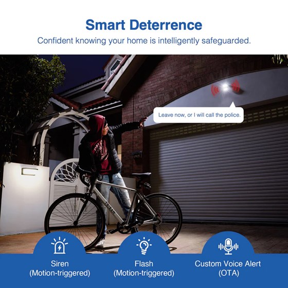 Imilab EC6 Dual Smart WiFi 6  sigurnosna kamera, vanjska, 2K×2K, 3MP×2, Color Night Vision, LAN, IP66, Mi Home/Xiaomi