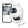 Imilab EC6 Dual Smart WiFi 6  sigurnosna kamera, vanjska, 2K×2K, 3MP×2, Color Night Vision, LAN, IP66, Mi Home/Xiaomi