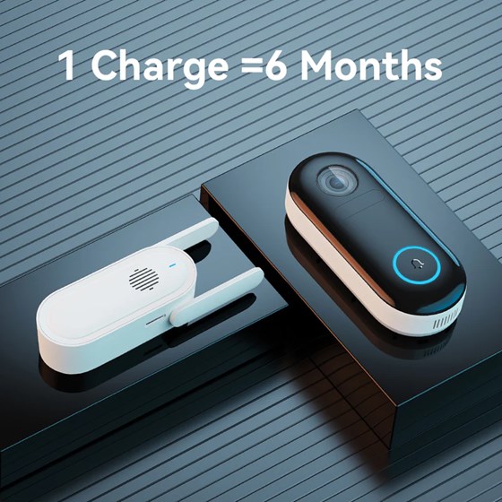 Imilab Smart video zvono za vrata, 2.5K, 4MP, 2.4GHz, IP66, 5200mAh punjiva baterija. Imilab Home app. 