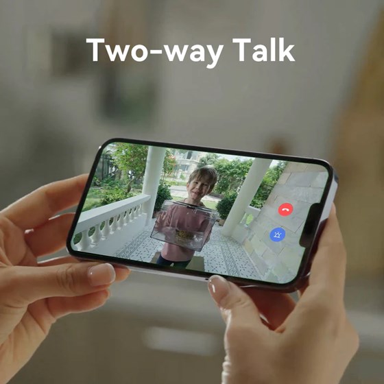Imilab Smart video zvono za vrata, 2.5K, 4MP, 2.4GHz, IP66, 5200mAh punjiva baterija. Imilab Home app. 