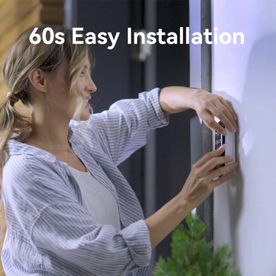 Imilab Smart video zvono za vrata, 2.5K, 4MP, 2.4GHz, IP66, 5200mAh punjiva baterija. Imilab Home app. 