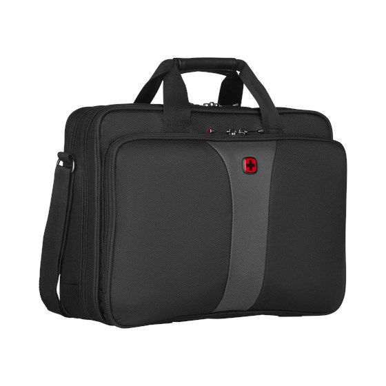 Torba za laptope do 16" Wenger Legacy Double Crna