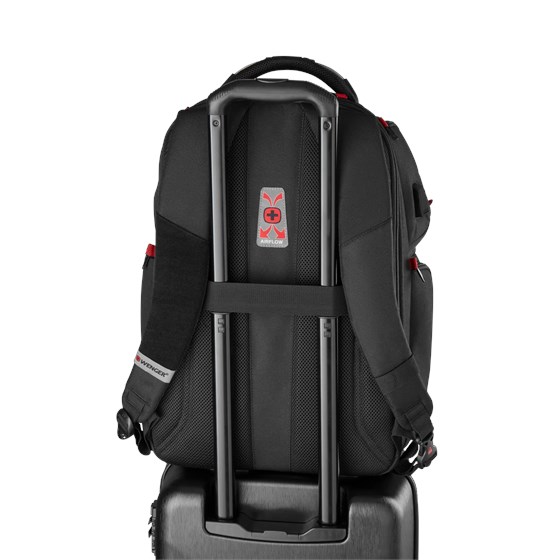 Ruksak za laptope do 17" Wenger PlayerOne, Crni