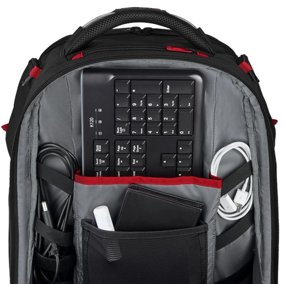 Ruksak za laptope do 17" Wenger PlayerOne, Crni
