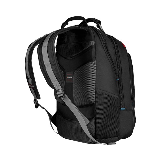 Ruksak za laptope do 17" Wenger Carbon Crni