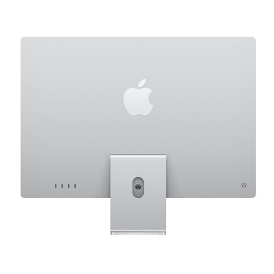 Apple 24-inch iMac with Retina 4.5K display, Apple M4 chip with 10-core CPU and 10-core GPU, 16GB, 256GB SSD - Silver