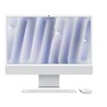 Apple 24-inch iMac with Retina 4.5K display, Apple M4 chip with 10-core CPU and 10-core GPU, 16GB, 256GB SSD - Silver