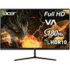 Monitor Acer Nitro QG270S3bipx, UM.HQ0EE.304, 27" FHD, 180Hz, VA, AMD FreeSync Premium, 1ms, HDR10, HDMI, Display Port