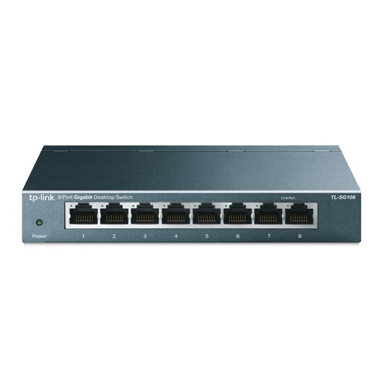TP-Link TL-SG108, 8-Port  Gigabit Desktop Switch