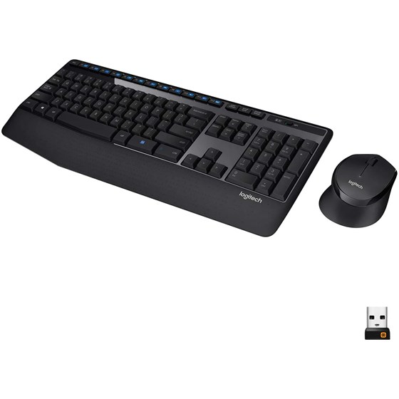 Tipkovnica i miš Bežična Logitech MK345 Wireless Combo crna P/N: 920-006489
