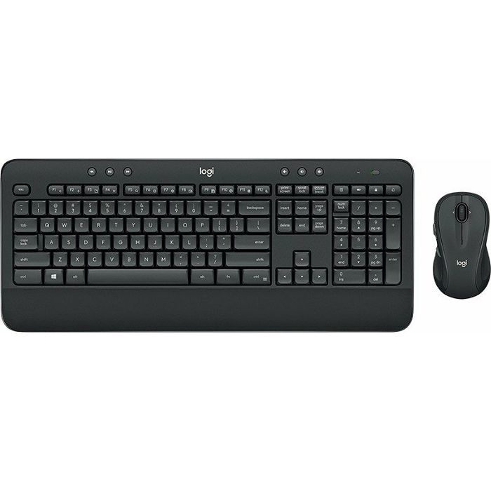 Tipkovnica i miš Bežična LOGITECH MK545 Advanced Wireless Keyboard and Mouse crna P/N: 920-008923