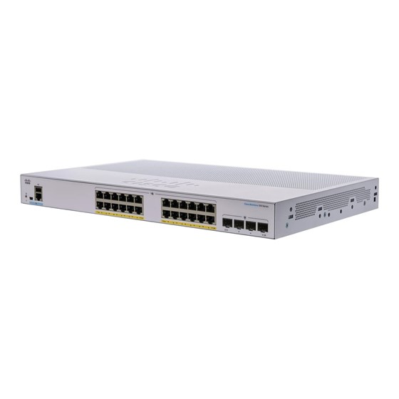 Cisco CBS350-24P-4G Managed 24-port GE, PoE+ 195W, 4x1G SFP