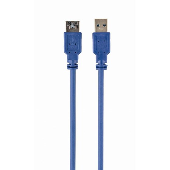 Kabel produžni USB 3.0 M - USB 3.0 F 1.8m Plavi Gembird  P/N: CCP-USB3-AMAF-6 