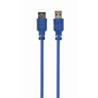 Kabel produžni USB 3.0 M - USB 3.0 F 1.8m Plavi Gembird  P/N: CCP-USB3-AMAF-6 