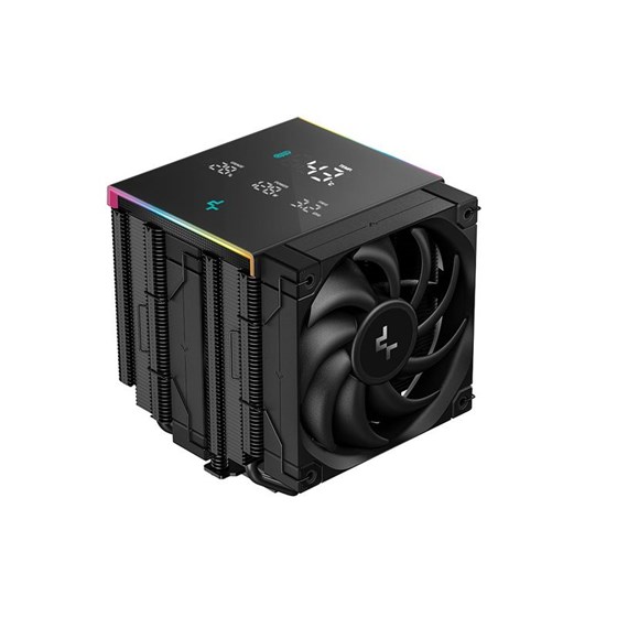 Hladnjak DeepCool AK620 DIGITAL PRO, ARGB, 2x 120mm, 260W TDP, Black