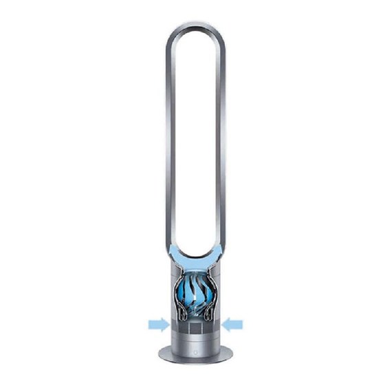 Dyson AM07 Wh/SV podni ventilator - izložbeni artikl