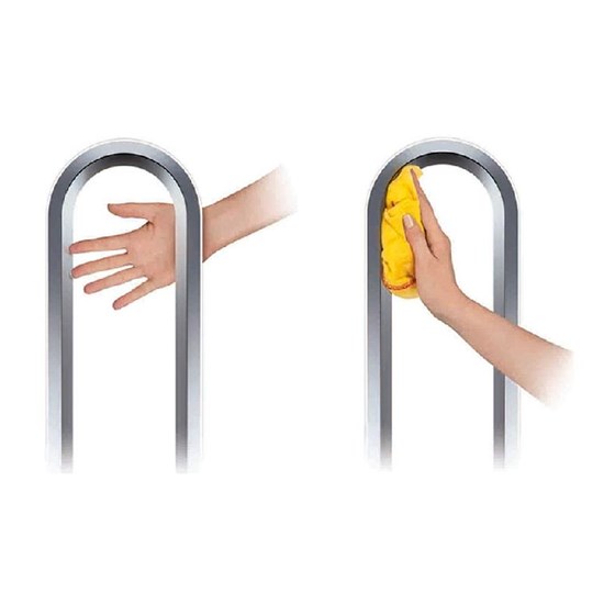 Dyson AM07 Wh/SV podni ventilator - izložbeni artikl