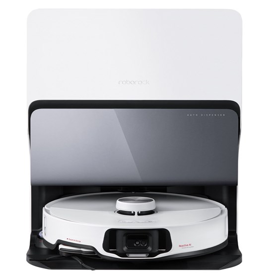 Roborock S8 MaxV Ultra s 8-u-1 RockDock stanicom za samočišćenje, bijela