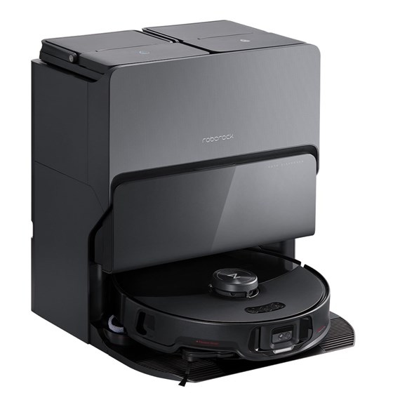 Roborock S8 MaxV Ultra s 8-u-1 RockDock stanicom za samočišćenje, crna