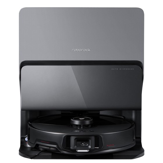 Roborock S8 MaxV Ultra s 8-u-1 RockDock stanicom za samočišćenje, crna