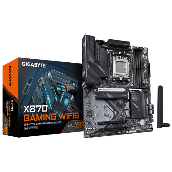 Matična ploča Gigabyte X870 GAMING WIFI6, AMD X870, Socket AM5, ATX, DDR5