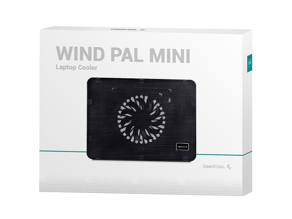 Hladnjak za laptop DeepCool WIND PAL MINI, up to 15.6", 1x silent fan