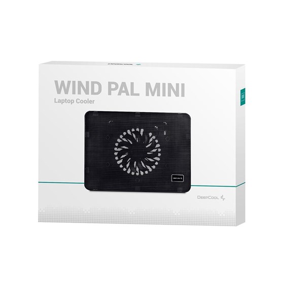 Hladnjak za laptop DeepCool WIND PAL MINI, up to 15.6", 1x silent fan